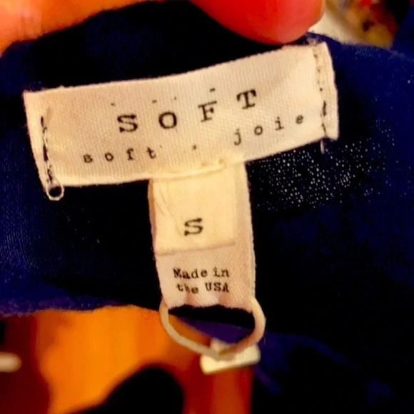 Soft Joie lined navy maxi racer back dress size small - Picture 10 of 12